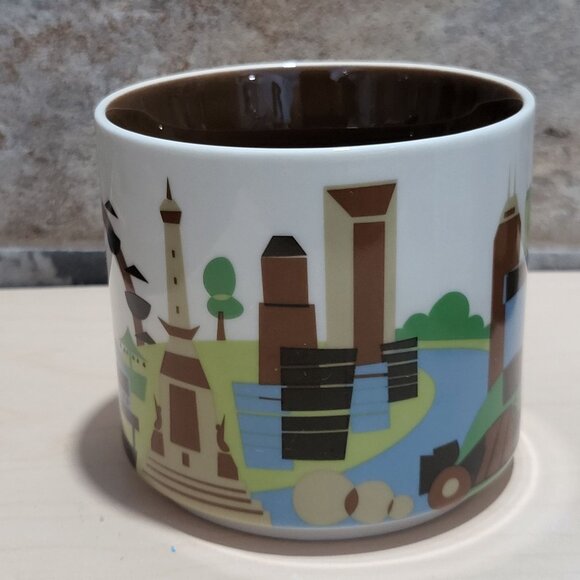 Starbucks You Are Here Coffee Mug Indianapolis Indiana 2016 - Picture 4 of 10